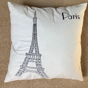 Eiffel Tower Pillow